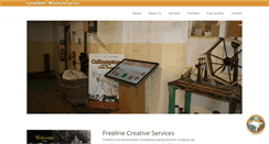 Desktop Screenshot of freeline-gfx.co.uk